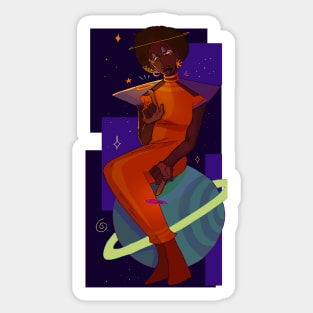 Space Queen Sticker